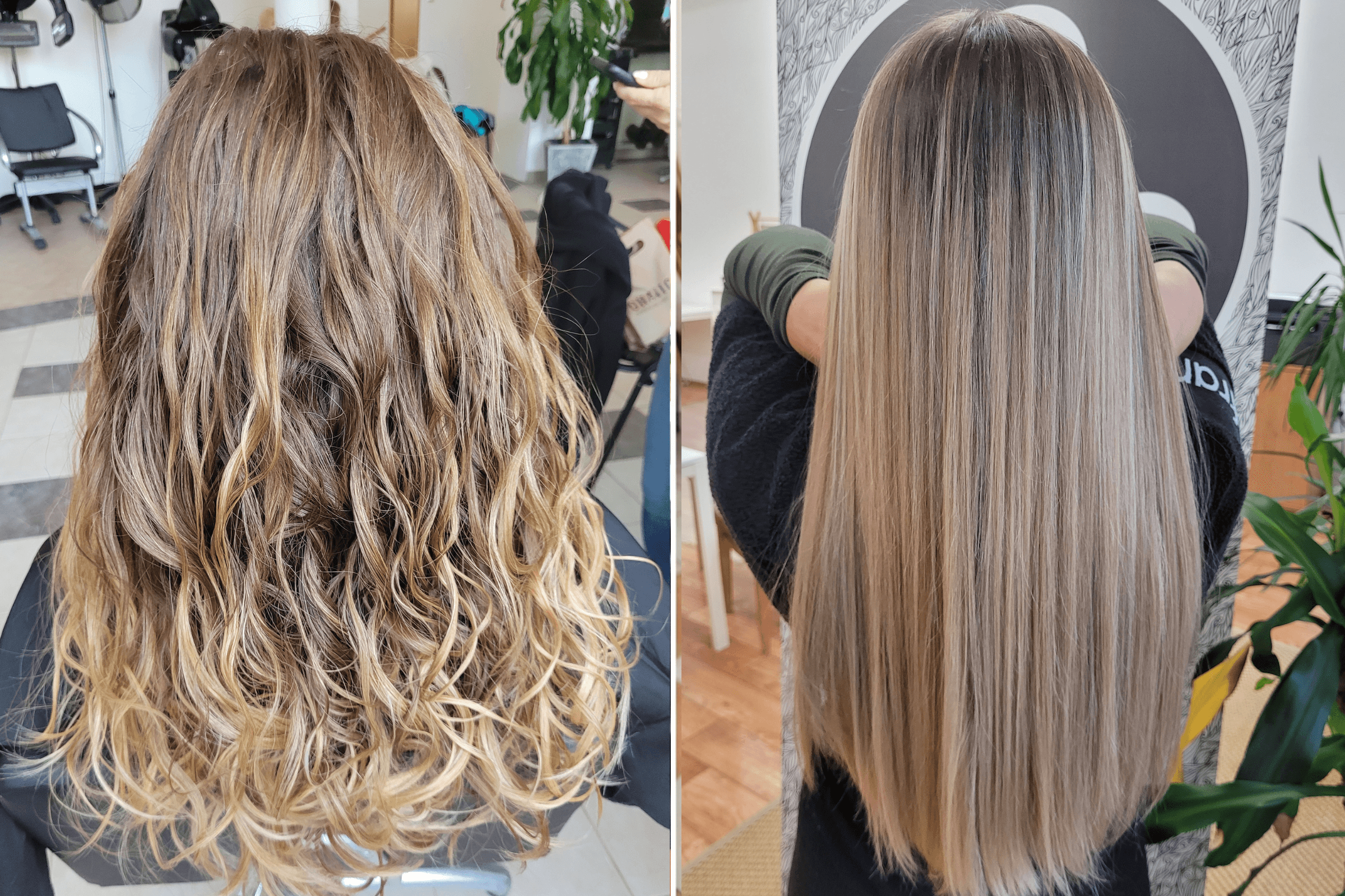 Balayage & hydratace vlasů s Absoluk a Be Teknic